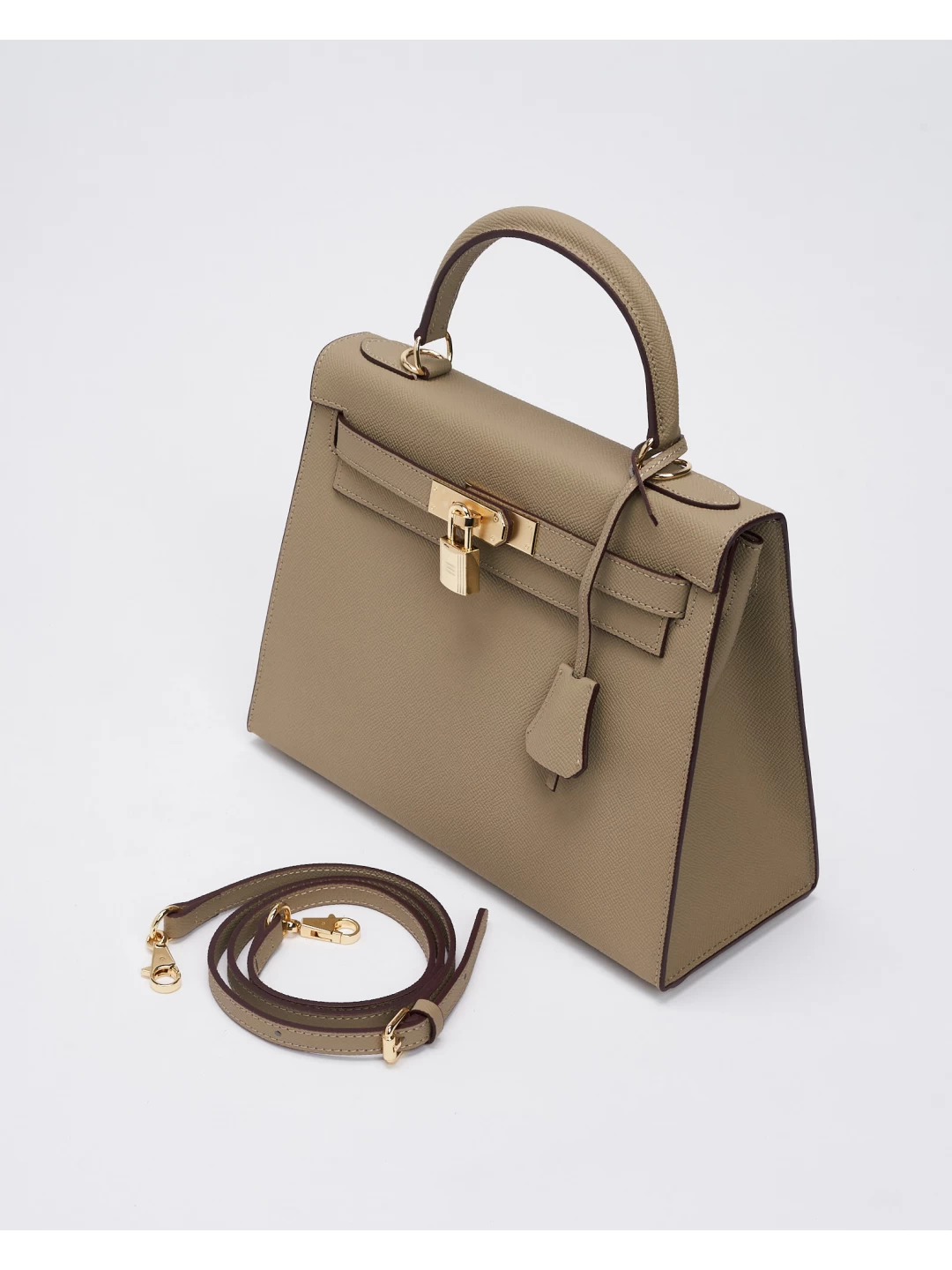 Geanta Posh Premium Crem 25 cm